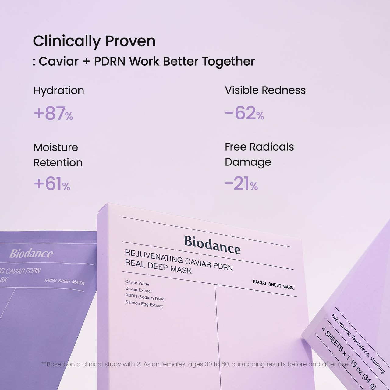 Bio-Collagen Real Deep Mask, Hydrating, Pore Minimizing, Elasticity, Plumping Improvement, Korean Skin Care