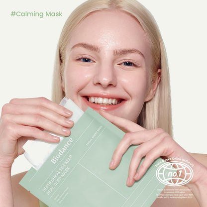 Bio-Collagen Real Deep Mask, Hydrating, Pore Minimizing, Elasticity, Plumping Improvement, Korean Skin Care