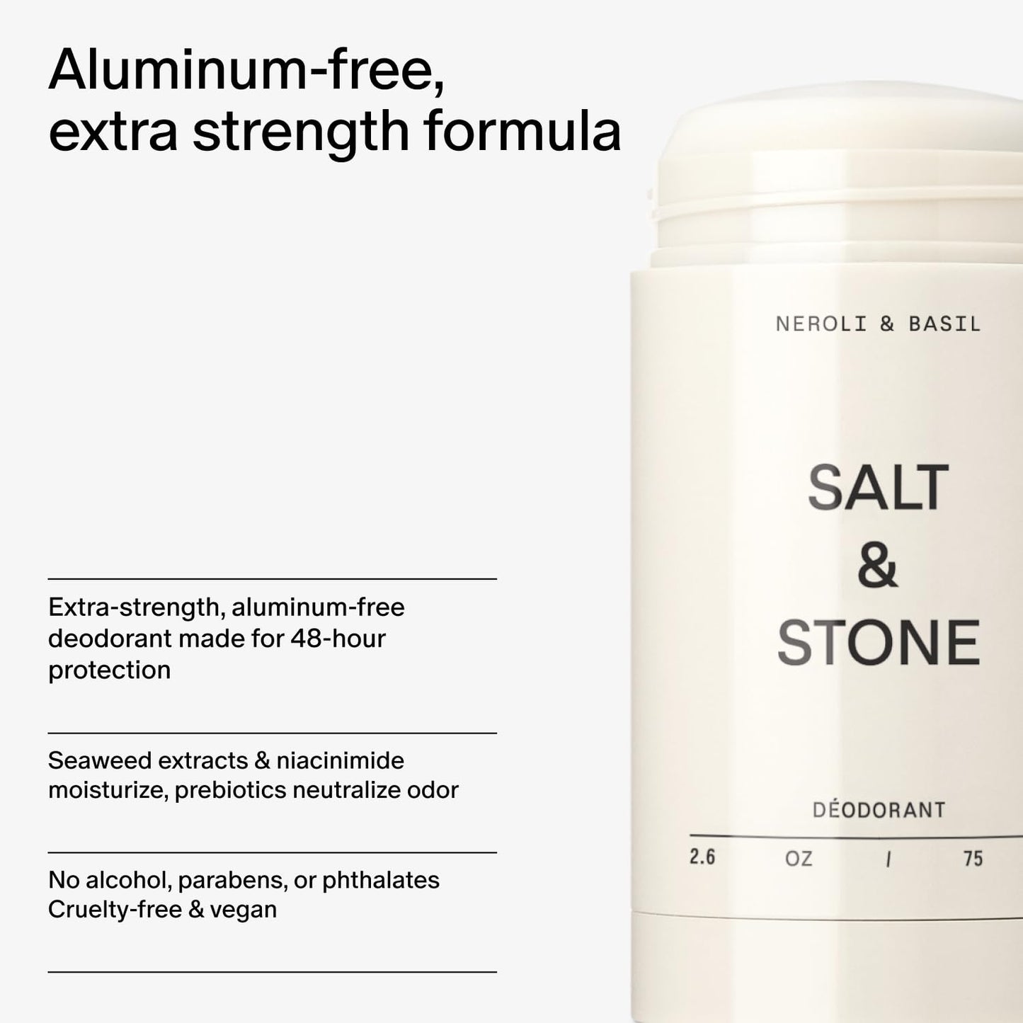 Salt and Stone Aluminum Free Deodorant