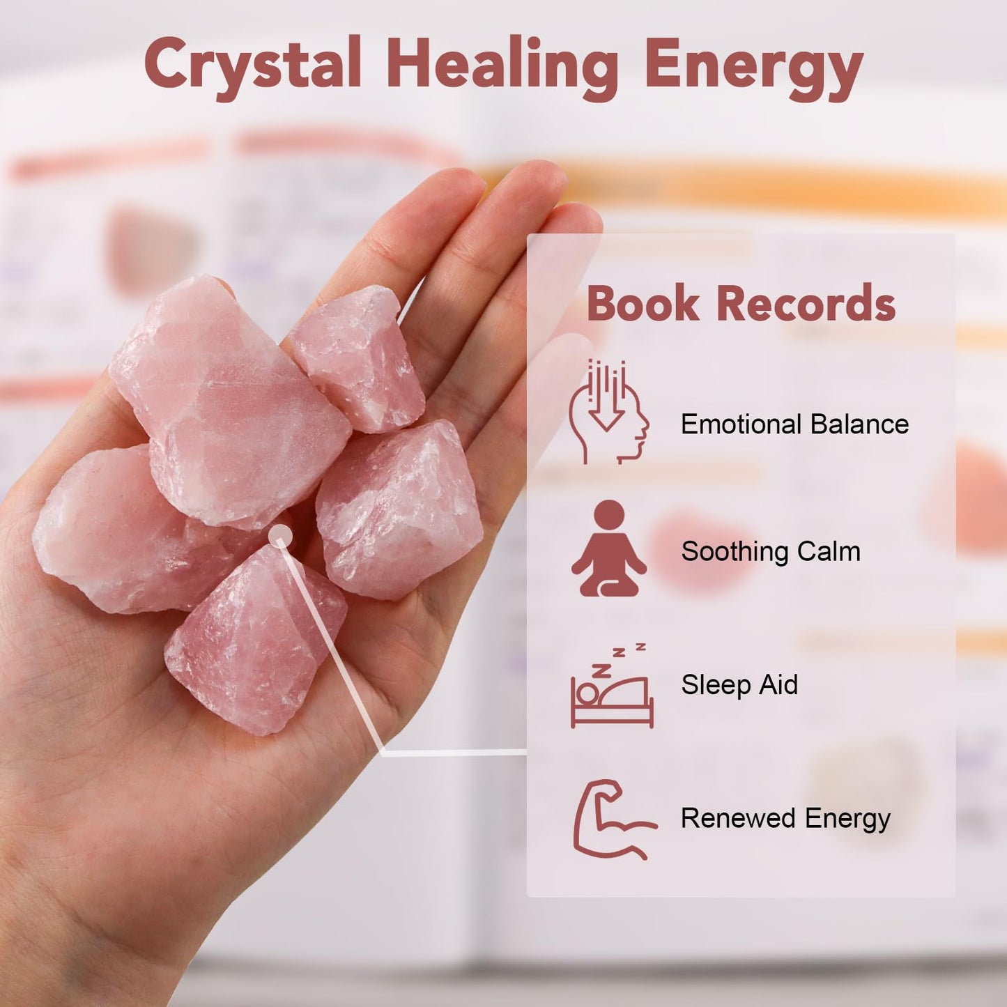 Rose Quartz Face Roller & Gua Sha Facial Tool Set